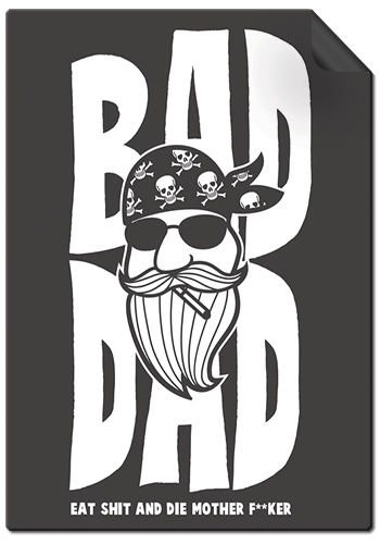 Magnes retro Bad Dad