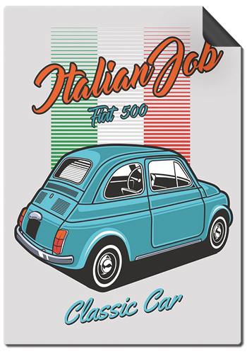 Magnes retro Italian Job