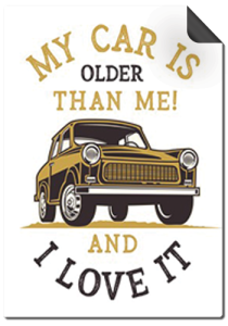 Magnes retro Older Car