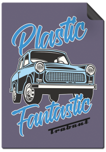 Magnes retro Plastic Fantastic