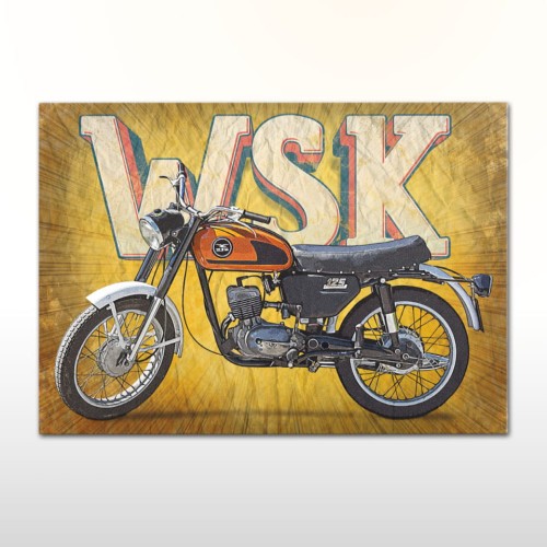 Plakat retro WSK