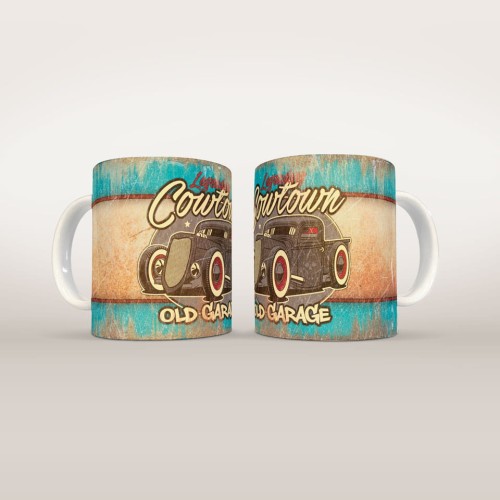 Kubek ceramiczny Hot-Rod