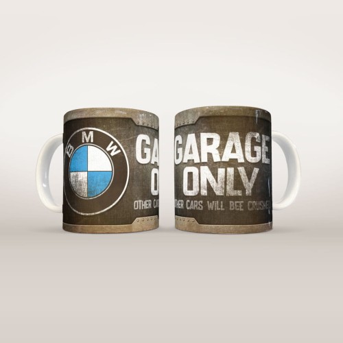 Kubek ceramiczny BMW Garage only!