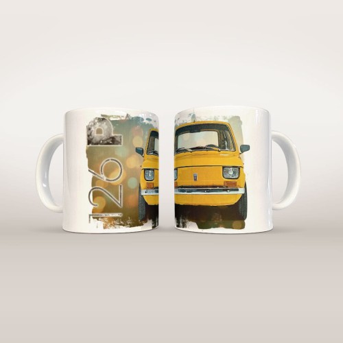 Kubek ceramiczny Polski Fiat 126