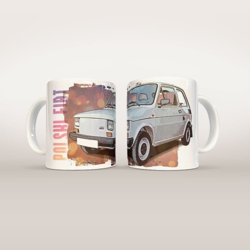 Kubek ceramiczny Polski Fiat 126 (3)