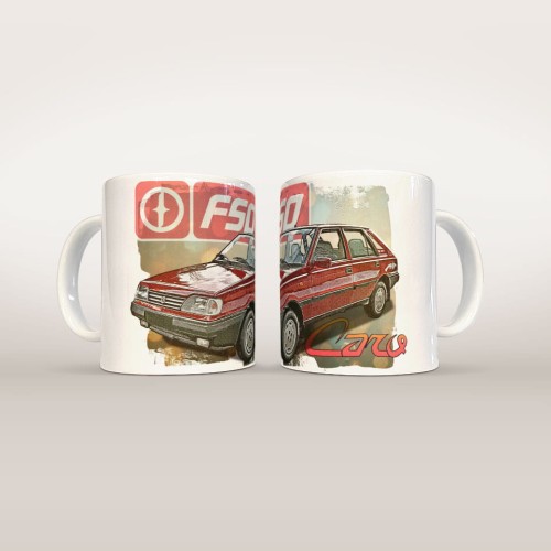 Kubek ceramiczny FSO Polonez Caro