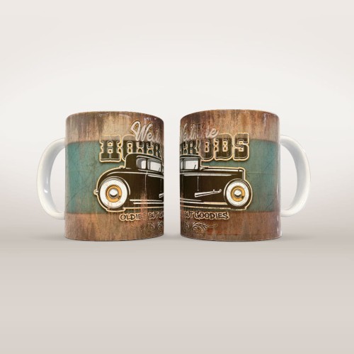Kubek ceramiczny Hot-Rod (2)