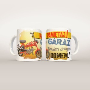 Kubek ceramiczny Garaż Twoim domem (2)