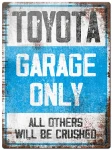 Tabliczka Retro Toyota Garage