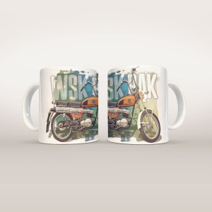 Kubek ceramiczny WSK Bąk