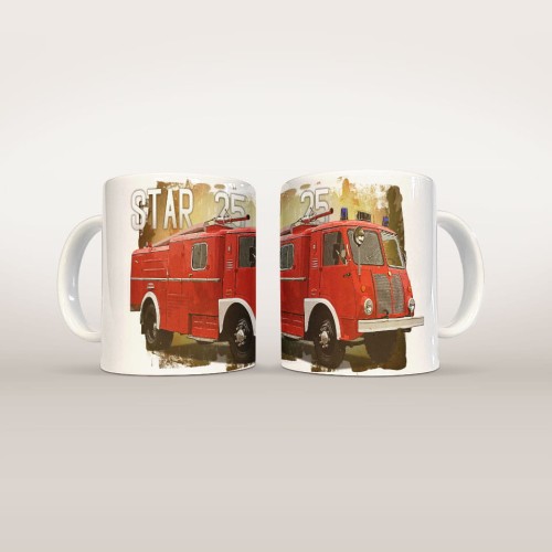 Kubek ceramiczny Star 25 Straż pożarna