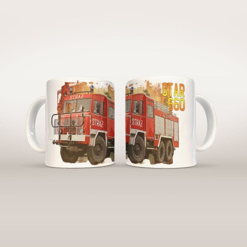 Kubek ceramiczny Star 660 Straż pożarna