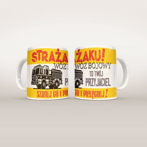 Kubek ceramiczny dla strażaka  (1)