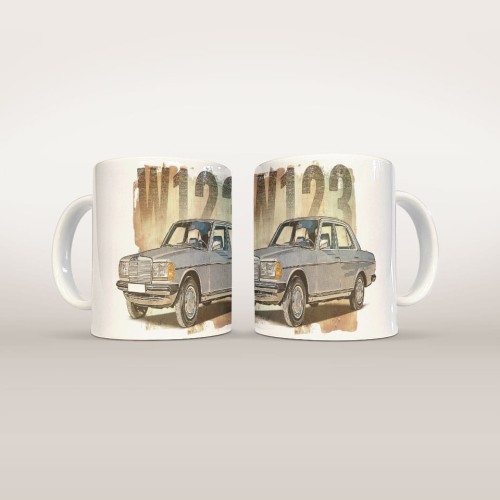 Kubek ceramiczny Mercedes W123