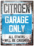 Tabliczka Retro Citroen Garage