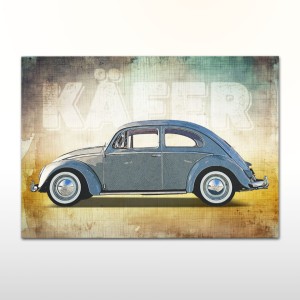 Plakat retro Volkswagen Beetle (1)