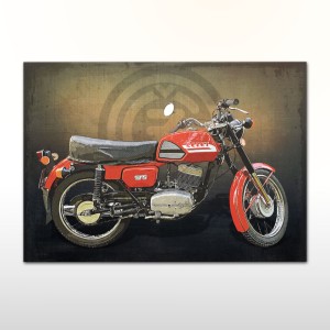 Plakat retro CZ 175