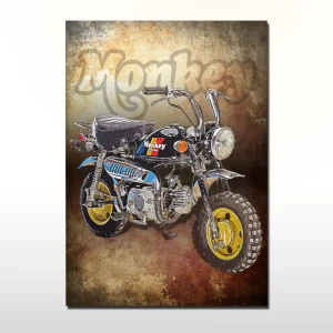 Plakat retro Honda Monkey (1)