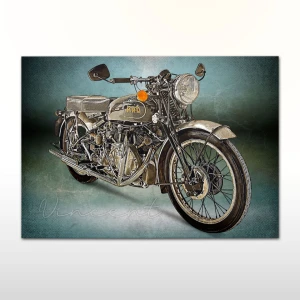 Plakat retro HRD Vincent