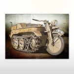 Plakat retro Kattenkrad