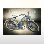 Plakat retro Komar "Sztywniak"