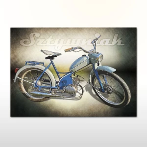 Plakat retro Komar "Sztywniak"