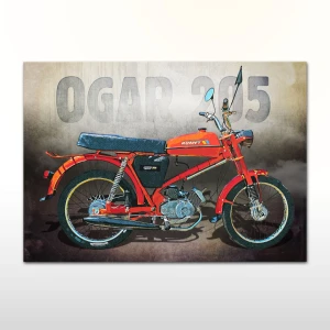 Plakat retro Ogar 205