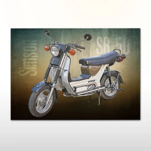 Plakat retro Simson SR50