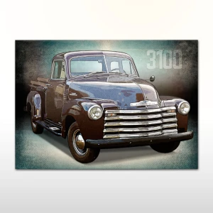 Plakat retro Chevrolet 3100