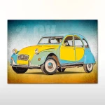 Plakat Citroen 2CV 
