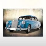 Plakat retro Mercedes Benz W180