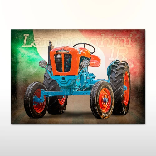 Plakat retro Lamborghini 1R