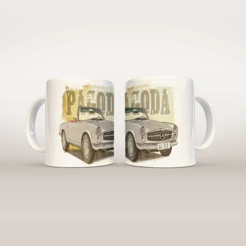 Kubek ceramiczny Mercedes W113