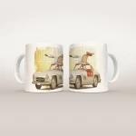 Kubek ceramiczny Mercedes Gullwing