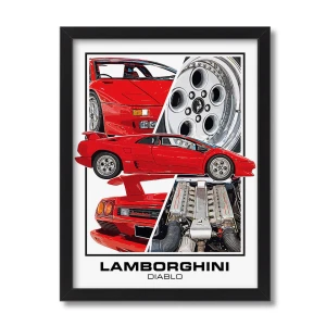 Obraz  Lamborghini Diablo (1)