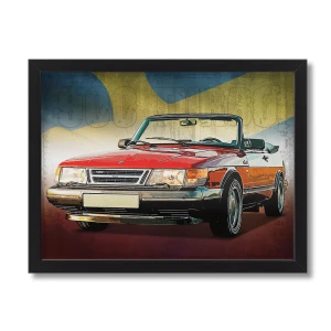 Obraz  Saab 900 Cabrio