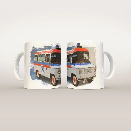 Kubek ceramiczny Nysa karetka