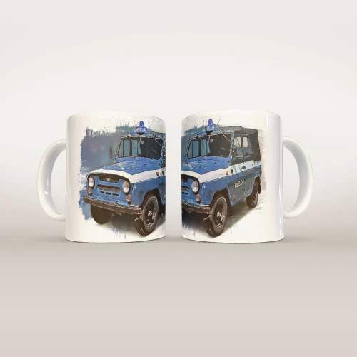Kubek ceramiczny UAZ 469