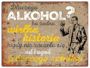 Tabliczka Retro PRL - Historia