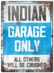 Tabliczka Retro Indian Garage