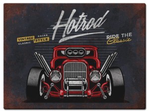 Tabliczka Retro  Hotrod 5