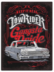 Tabliczka Retro Low Rider