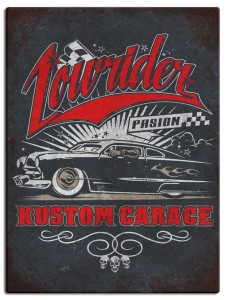 Tabliczka Retro Low Passion